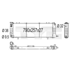 Achetez des Radiateur du moteur TYC 716-1001 à prix pour 96,05 €