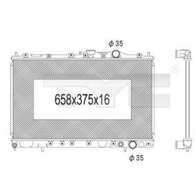 Acquista Radiatore motore da TYC 723-1002 a buon mercato per soli 74,67 €