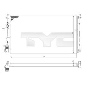 Achetez des Radiateur du moteur TYC 725-0029 à prix pour 111,45 €