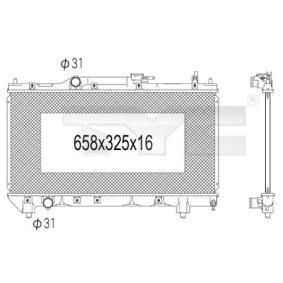 Achetez des Radiateur du moteur TYC 736-1003 à prix pour 103,24 €