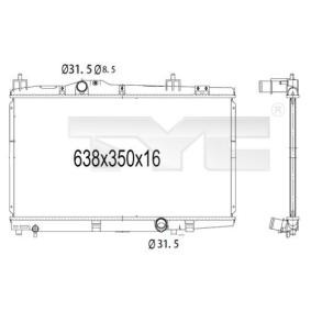 Achetez des Radiateur du moteur TYC 736-1008 à prix pour 84,72 €