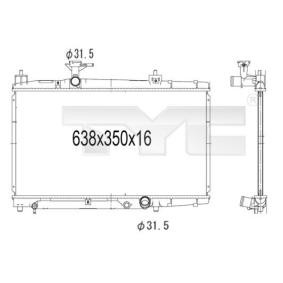 Achetez des Radiateur du moteur TYC 736-1010 à prix pour 172,67 €