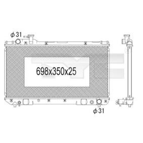 Achetez des Radiateur du moteur TYC 736-1017 à prix pour 100,71 €