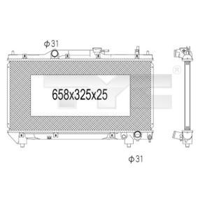 Achetez des Radiateur du moteur TYC 736-1019 à prix pour 83,66 €