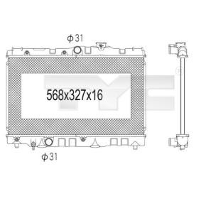 Achetez des Radiateur du moteur TYC 736-1028 à prix pour 71,15 €