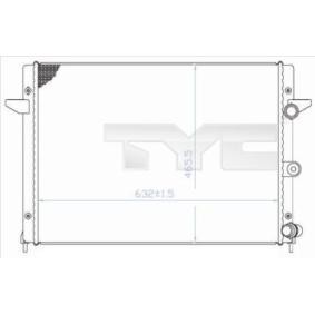 Achetez des Radiateur du moteur TYC 737-0006 à prix pour 101,41 €