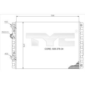 Achetez des Radiateur du moteur TYC 737-0024 à prix pour 41,22 €