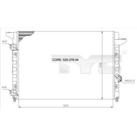 Achetez des Radiateur du moteur TYC 737-0037 à prix pour 45,48 €