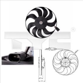 Kühlerlüfter 802-0001 von TYC günstig für 121,31 € online kaufen