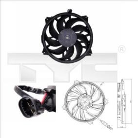 Kühlerlüfter 805-0006 von TYC günstig für 114,42 € online kaufen