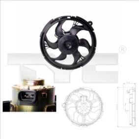 Kühlerlüfter 809-0009 von TYC günstig für 74,81 € online kaufen