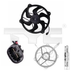 Kühlerlüfter 826-0006 von TYC günstig für 86,96 € online kaufen