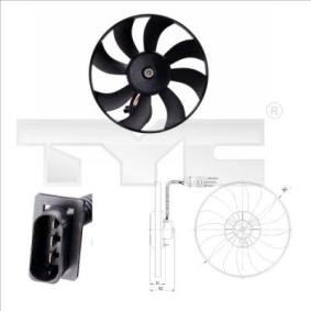 Kühlerlüfter 837-0020 von TYC günstig für 86,83 € online kaufen