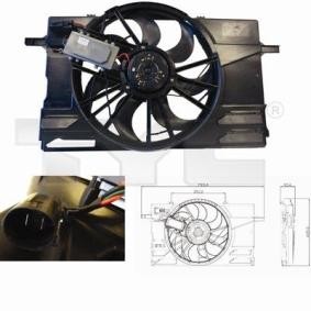 Kühlerlüfter 838-0007 von TYC günstig für 183,04 € online kaufen