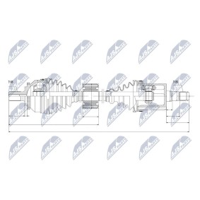 Comprar Árbol de transmisión de NTY NPW-VV-043 a bajo precio de 146,73 €