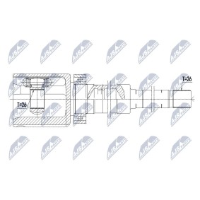 Comprar Juego de articulación, árbol de transmisión de NTY NPW-VV-082 a bajo precio de 112,34 €