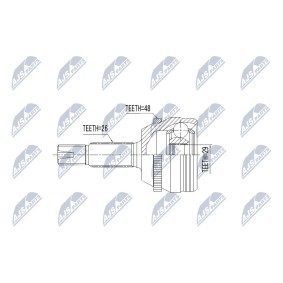 Comprar Juego de articulación, árbol de transmisión de NTY NPZ-TY-098 a bajo precio de 25,60 €