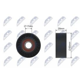Compre Rolo tensor, correia trapezoidal estriada da NTY RNK-AR-000 a um preço baixo por 17,85 €