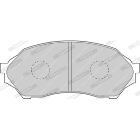 Acquista Kit pastiglie freni da FERODO FDB1455 a buon mercato per soli 35,09 €