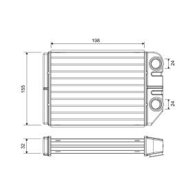 Acquista Scambiatore calore per riscaldamento abitacolo da VALEO 811575 a buon mercato per soli 63,24 €