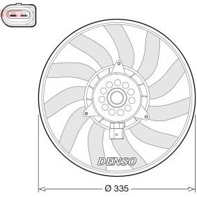 Kühlerlüfter DER02008 von DENSO günstig für 145,70 € online kaufen