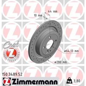 Bremsscheibe 150.3489.52 für Clubman (F54) für 60,44 CHF