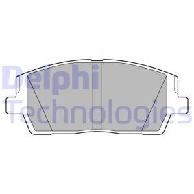Compre Pastilhas de travão da DELPHI LP3552 a um preço baixo por 47,78 €