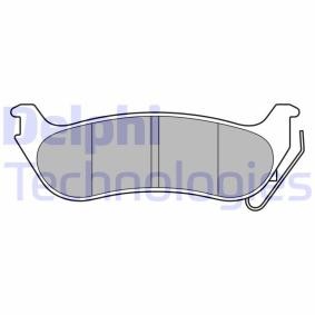 Bremsbeläge für CHRYSLER von DELPHI
