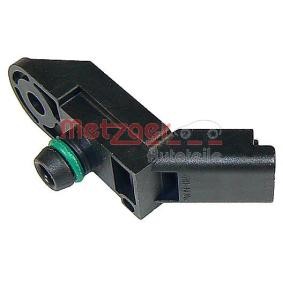 Acquista Sensore, pressione collettore d'aspirazione da METZGER 0906379 a buon mercato per soli 40,06 €