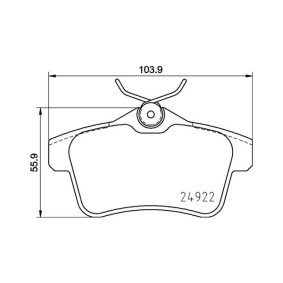 Köp Bromsbelägg av MAGNETI MARELLI 363700406102 till det låga priset 905,05 kr