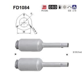 Partikelfilter (DPF) für FIAT von AS
