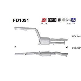Partikelfilter (DPF) von AS für E-Klasse Limousine (W211) günstig online kaufen