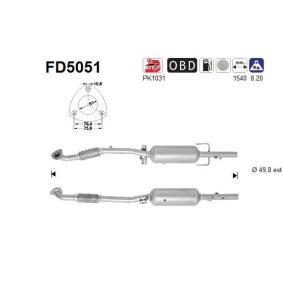 Compre Filtro de partículas da AS FD5051 a um preço baixo por 519,46 €
