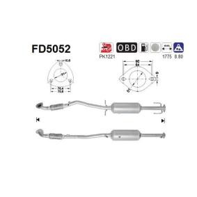 Compre Filtro de partículas da AS FD5052 a um preço baixo por 628,12 €