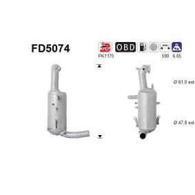 Partikelfilter (DPF) von AS FD5074