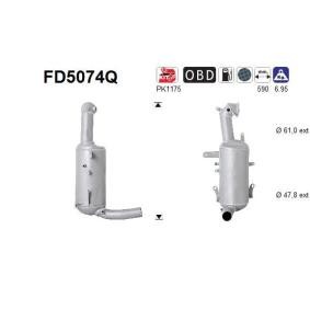 Partikelfilter (DPF) für FIAT von AS