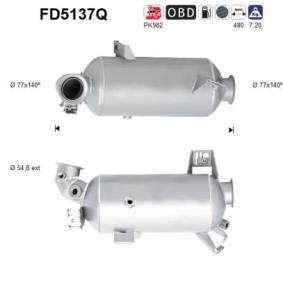 Køb Partikelfilter af AS FD5137Q til den lave pris 5444,06 DKK