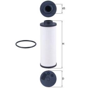 AUDI Hydraulikfilter, Automatikgetriebe von MAHLE ORIGINAL