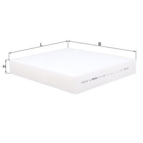 Compre Filtro do habitáculo de MAHLE ORIGINAL online para Transit Custom V710 Minibus (NXN) a preços moderados
