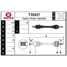 Comprar Árbol de transmisión de EAI T39207 a bajo precio de 130,80 €