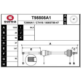 Antriebswelle T98808A1
