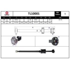 Acquista Albero trasmissione da EAI TL10001 a buon mercato per soli 566,08 €