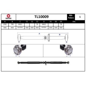 Acquista Albero trasmissione da EAI TL10009 a buon mercato per soli 517,65 €