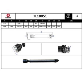 Acquista Albero trasmissione da EAI TL10051 a buon mercato per soli 378,29 €