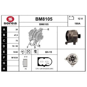 Lichtmaschine von SNRA BM8105