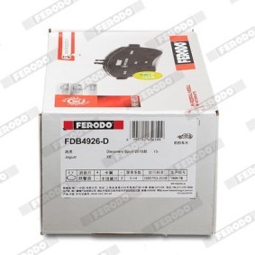 Köp Bromsbelägg av FERODO FSL1101 till det låga priset 426,63 kr