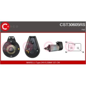 Achetez des Pulseur d'air habitacle CASCO CBW73037GS à prix pour 249,09 €
