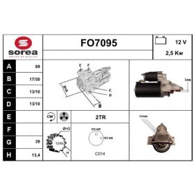Anlasser von SERA günstig für 183,55 €
