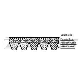 Acquista Cinghia servizi da ZEKKERT KR-5PK1592 a buon mercato per soli 40,08 €