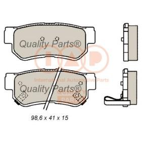 Köp Bromsbelägg av IAP QUALITY PARTS 704-07001G till det låga priset 2535,75 kr